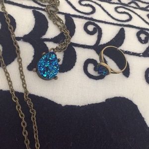 Necklace and matching ring